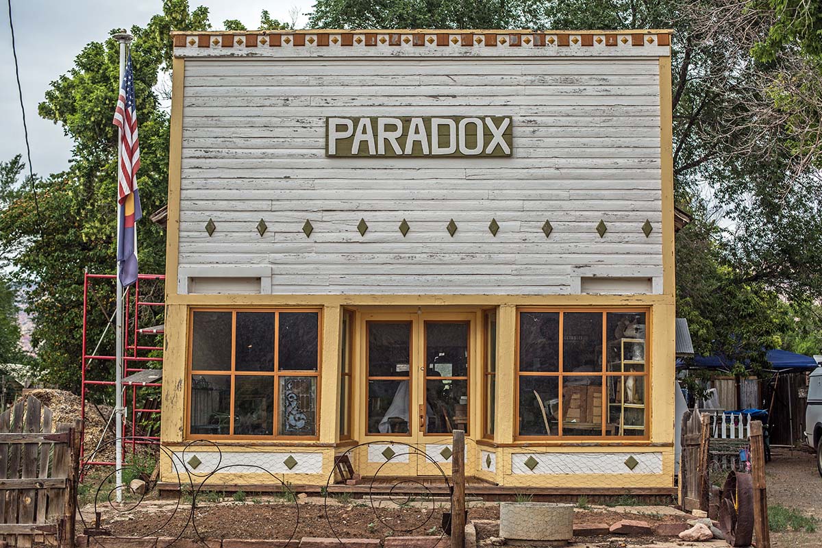 Old store in Paradox Colorado